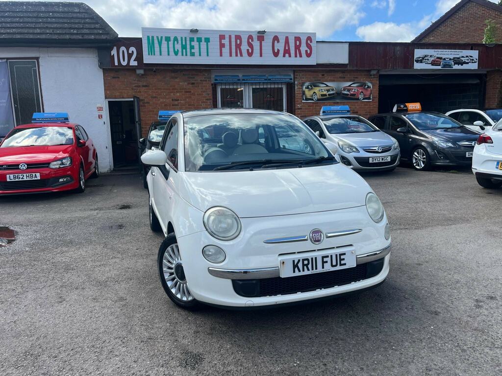 Compare Fiat 500 1.2 Lounge Euro 5 Ss KR11FUE White