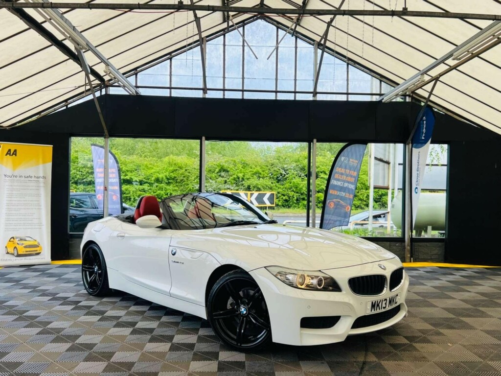 BMW Z4 Convertible White #1