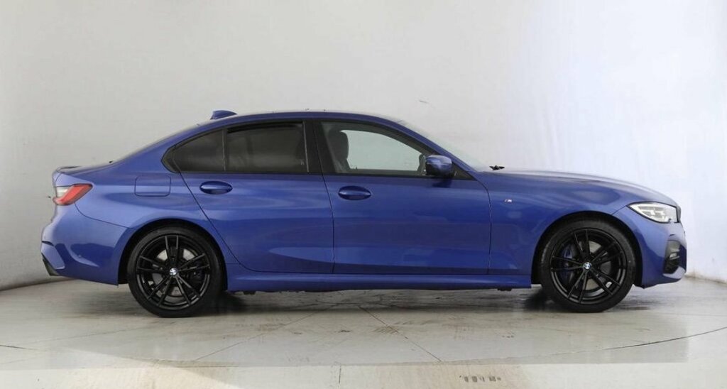 BMW 3 Series 2.0 330E M Sport Saloon 2020 Blue #1