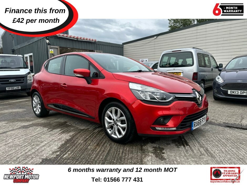 Compare Renault Clio 1.5 Dci 90 Dynamique Nav RA66FYY Red