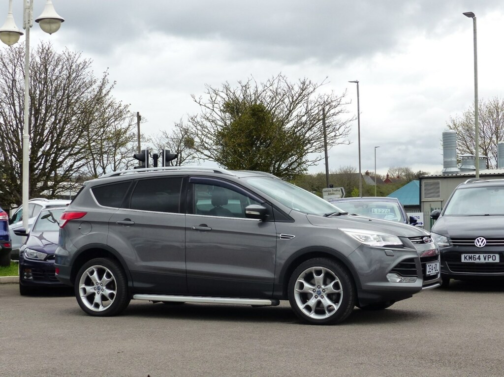 Compare Ford Kuga 2.0 Tdci 163 Titanium X 4Wd Pan Roof Leat CE14HDL Grey