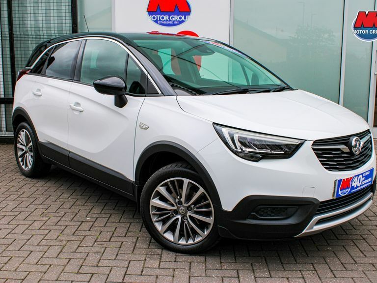 Compare Vauxhall Crossland X 1.2T 130 Griffin Start Stop YJ69SRG White