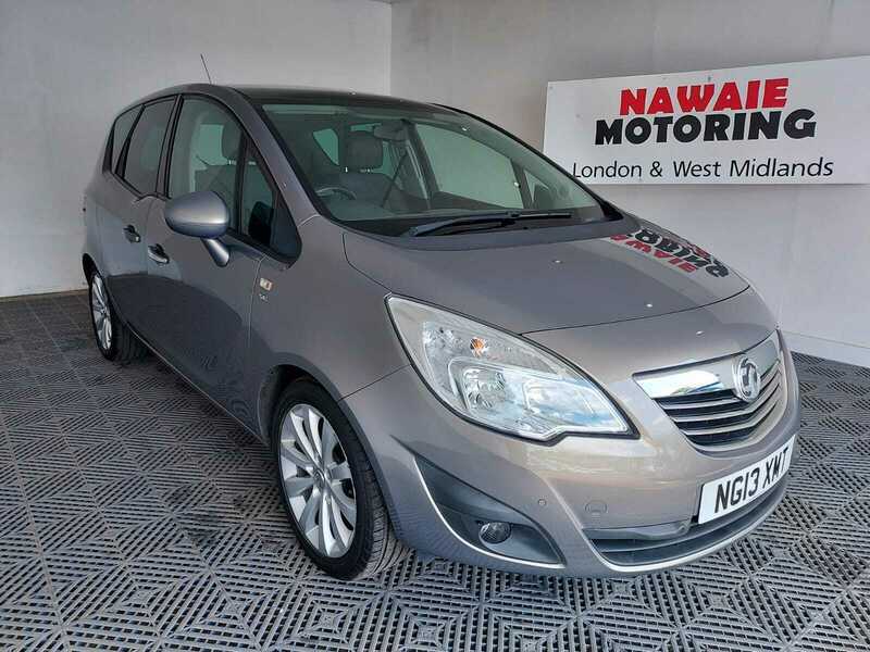 Compare Vauxhall Meriva Se NG13XMT Brown