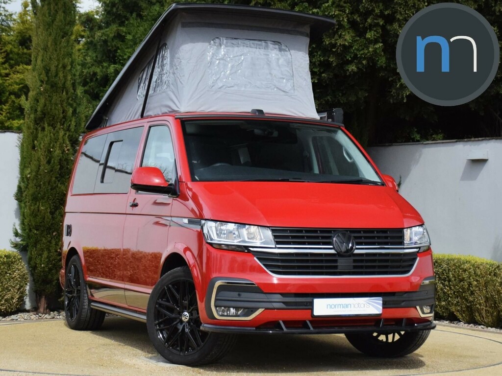 Compare Volkswagen Transporter Transporter T6.1 T28 Swb Highline Monte Carlo HY22XJA Red
