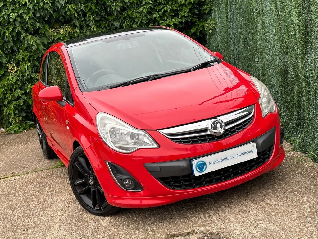 Compare Vauxhall Corsa Limited Edition AU61ZRA Red