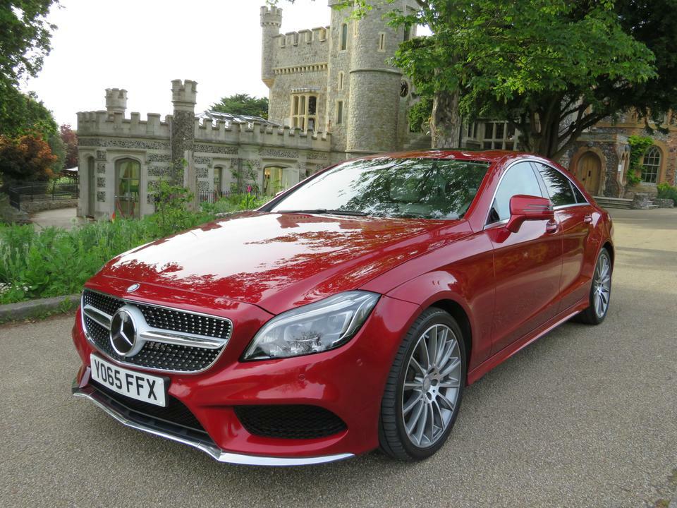 Mercedes-Benz CLS Cls350 D Amg Line Premium Plus Red #1