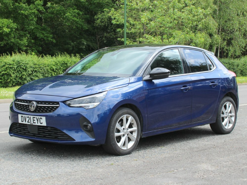Compare Vauxhall Corsa 1.2 Elite Hatchback Euro 6 75 P DV21EYC Blue
