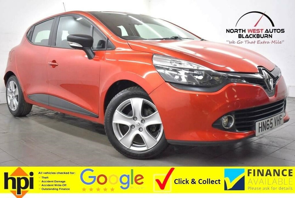 Compare Renault Clio 1.2 16V Play Euro 6 HN65VHP Red