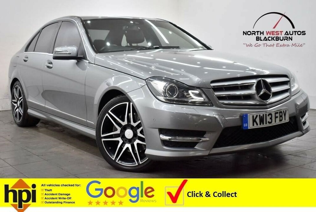 Compare Mercedes-Benz C Class 3.0 Cdi V6 Blueefficiency Amg Sport Plus G-tronic KW13FBY Silver