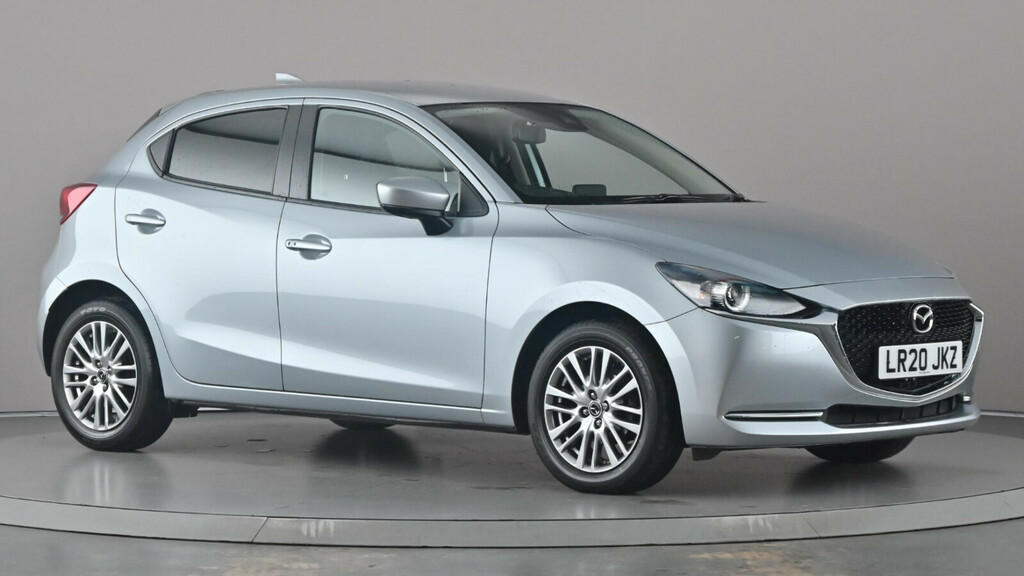 Compare Mazda 2 1.5 Skyactiv-g Mhev Sport Nav Euro 6 Ss LR20JKZ Silver