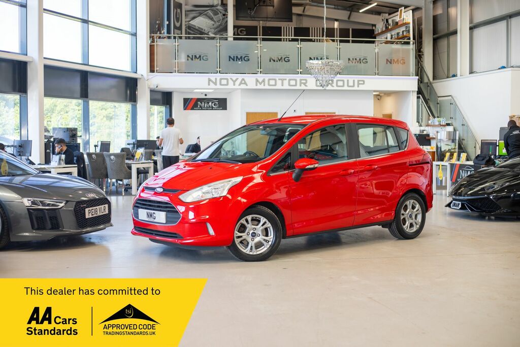 Compare Ford B-Max Zetec 125 Bhp SG63AFY Red
