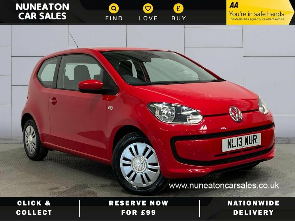 Compare Volkswagen Up 1.0 Move Up 59 Bhp NL13WUR Red