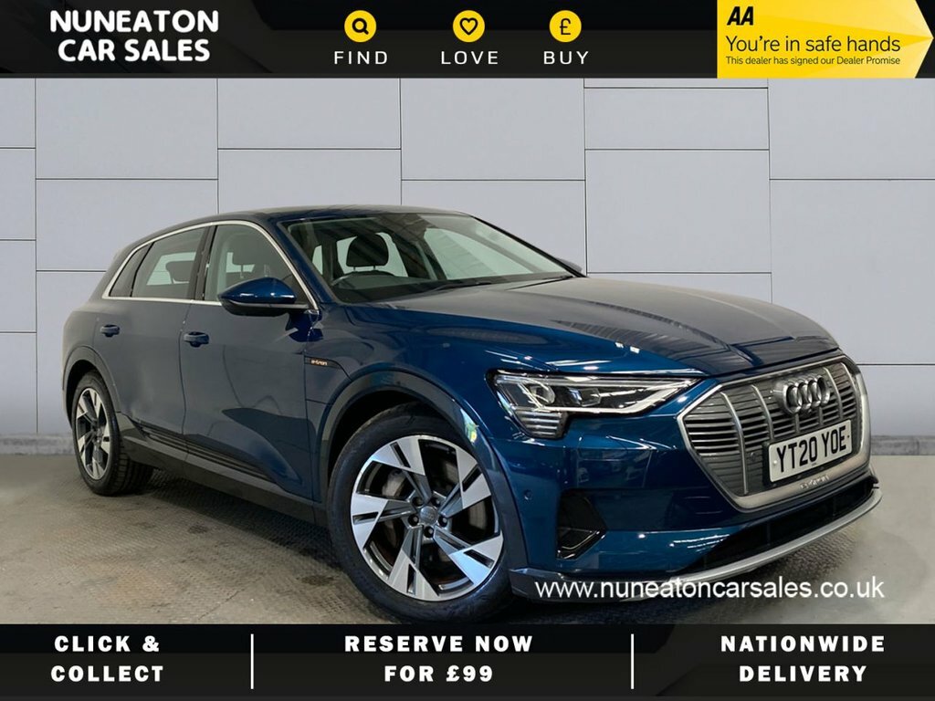 Compare Audi E-tron Quattro Base 403 Bhp YT20YOE Blue