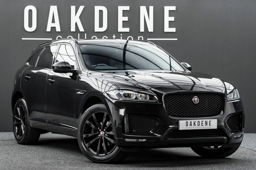 Compare Jaguar F-Pace 4X4 2.0 D180 Chequered Flag Awd Euro 6 Ss DX70ULB Black