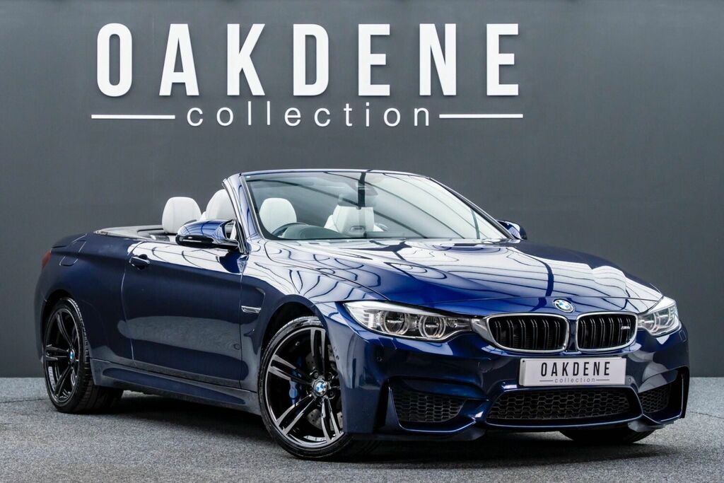 Compare BMW M4 Convertible 3.0 Biturbo Dct Euro 6 Ss 2015 BG15UYV Blue