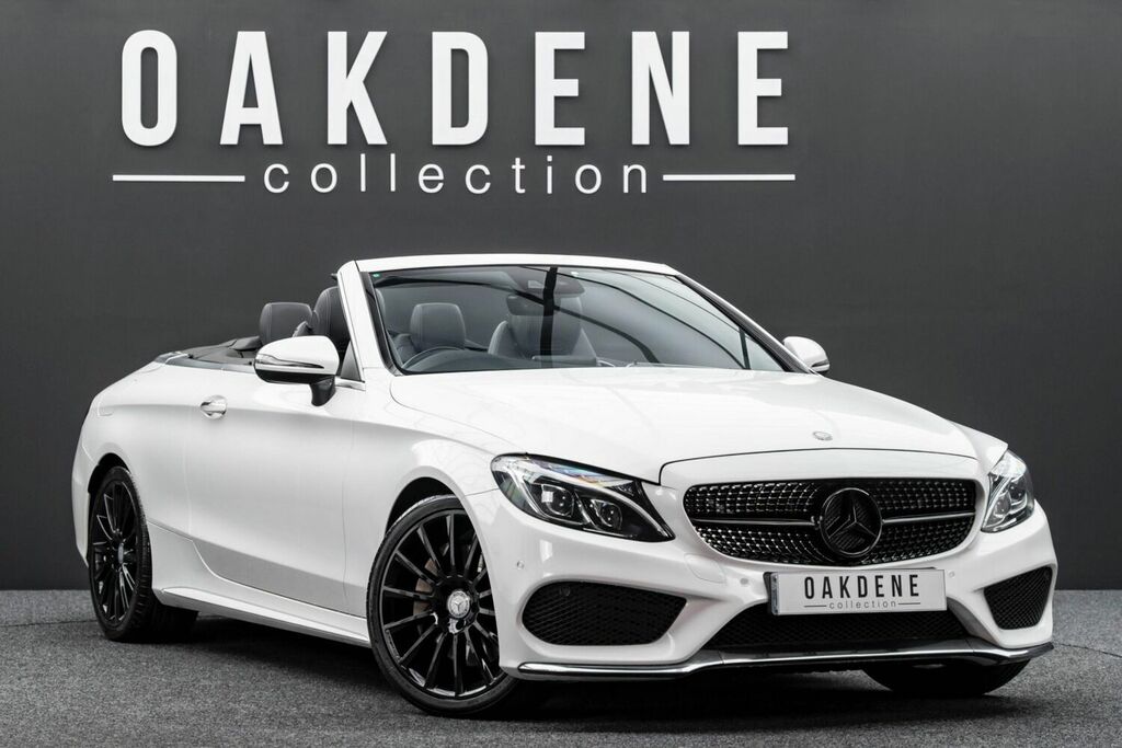 Compare Mercedes-Benz C Class Convertible 2.1 C250d Amg Line Cabriolet G-tronic EJ67WDE White