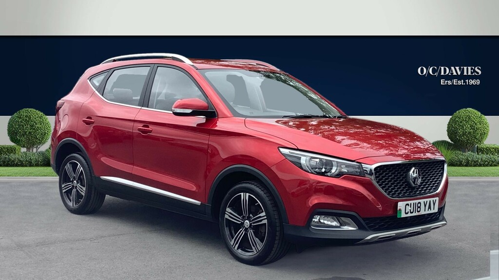 Compare MG ZS Exclusive CU18YAY Red