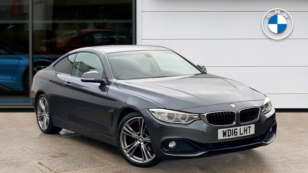 BMW 4 Series Gran Coupe 420I Sport Coupe Grey #1