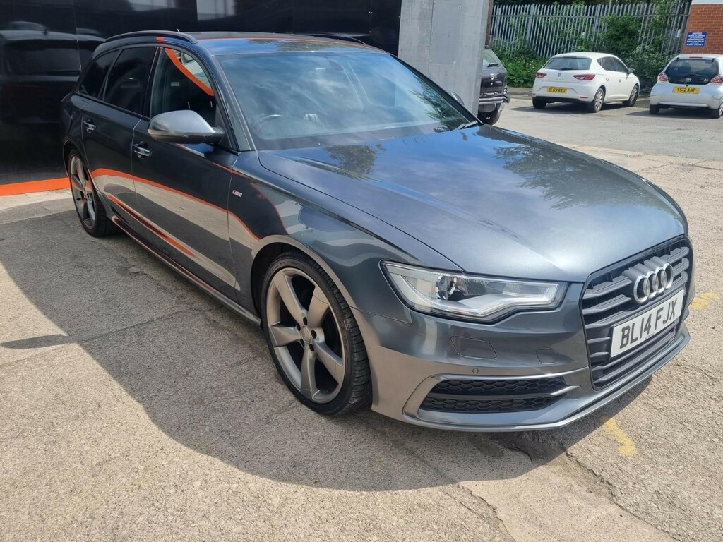 Compare Audi A6 Avant Black Edition BL14FJX Grey