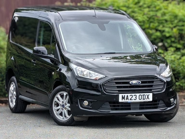 Compare Ford Transit Connect 1.5 Ecoblue 100Ps Limited Van MA23ODX Black