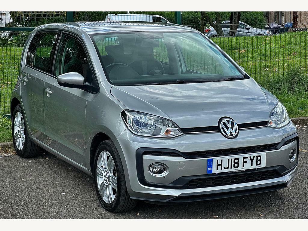 Compare Volkswagen Up 1.0 High Up Euro 6 Ss HJ18FYB Silver