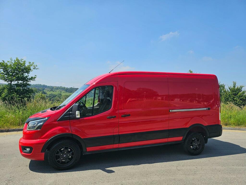 Compare Ford Transit Custom 2.0 350 YB69SUX Red