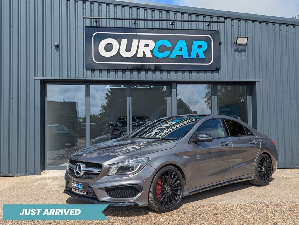 Compare Mercedes-Benz CLA Class 2.0 Cla45 Amg 4Matic 360 Bhp Y17TMS Grey