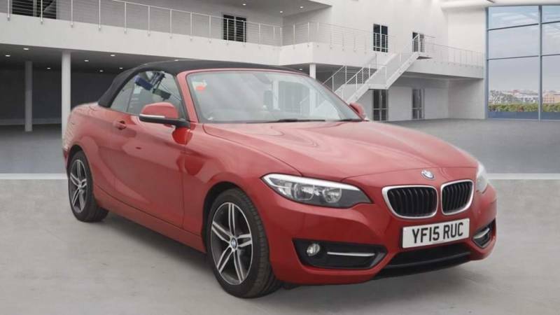 Compare BMW 2 Series Convertible YF15RUC Red