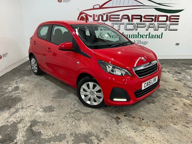 Compare Peugeot 108 Active CA15LVK Red