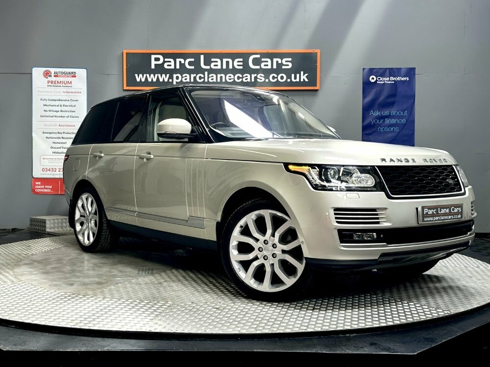 Compare Land Rover Range Rover Vogue SV14UAY Gold