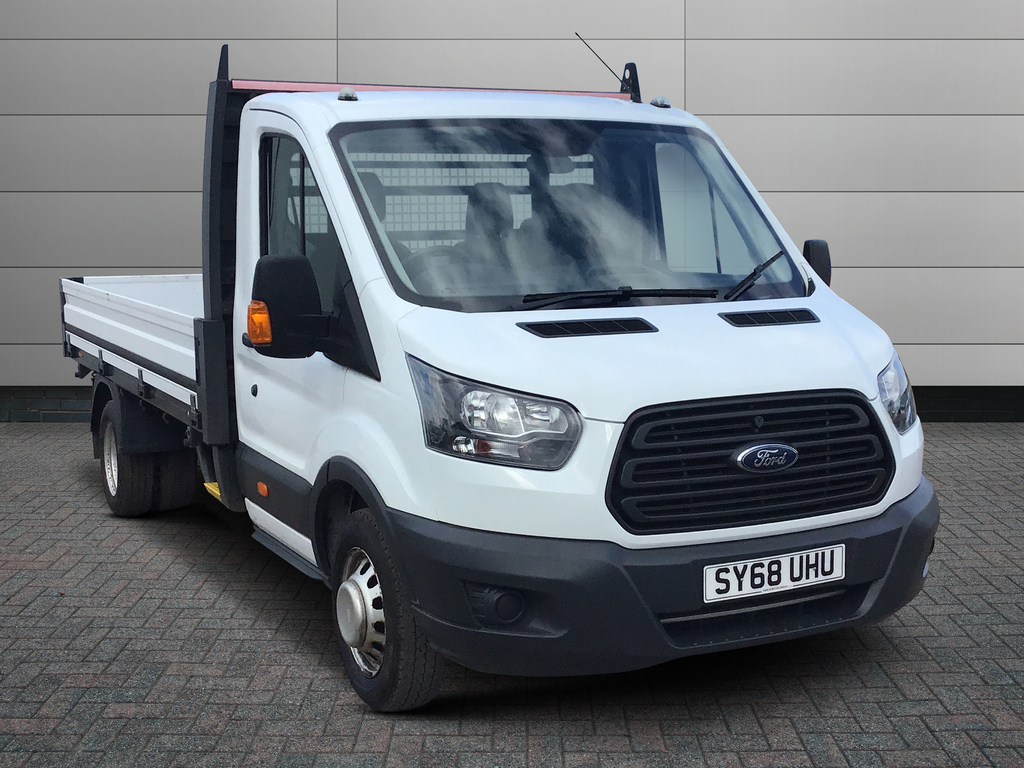 Compare Ford Transit Custom Ford Leader 350 L3 Ccab Dropside 2.0 Tdci 130Ps SY68UHU White
