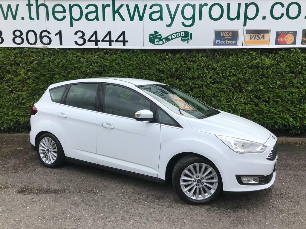 Compare Ford C-Max 1.0T Ecoboost Gpf Titanium Euro 6 Ss EY68YSS White