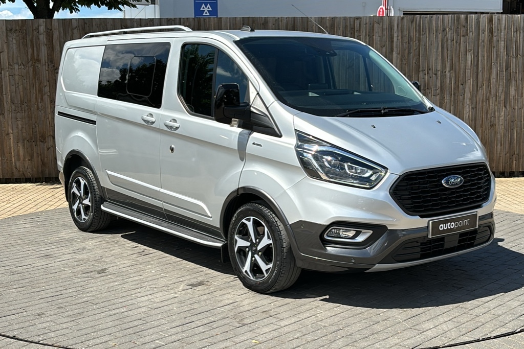 Compare Ford Transit Custom 2.0 Ecoblue 170Ps Low Roof Dcab Active Van KS21YDN 