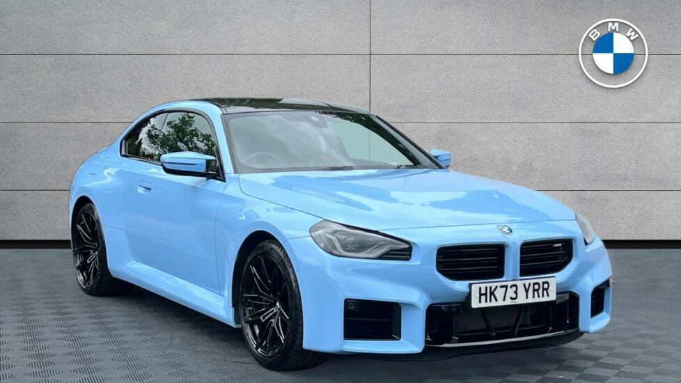 Compare BMW M2 3.0 Biturbo Coupe Steptronic Euro 6 S HK73YRR Blue