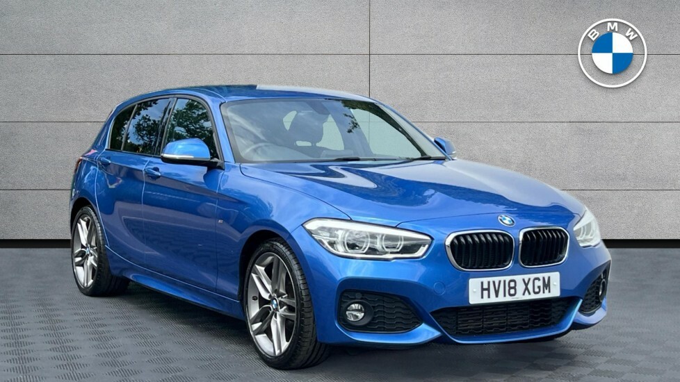 Compare BMW 1 Series 118I M Sport 5-Door HV18XGM Blue