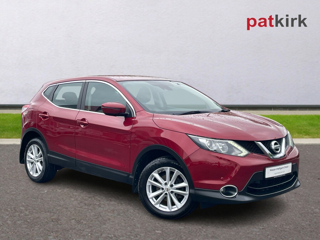 Compare Nissan Qashqai 1.5 Dci Acenta Smart Vision Pack WHZ4574 Red