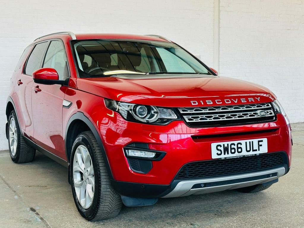 Compare Land Rover Discovery Sport Sport 2.0 Td4 Hse 4Wd Euro 6 Ss SW66ULF Red