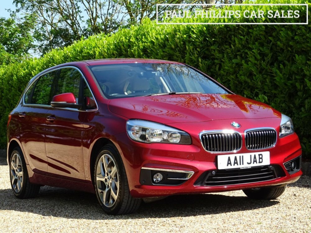 Compare BMW 2 Series Active Tourer 1.5 218I Luxury Euro 6 Ss AA11JAB Red