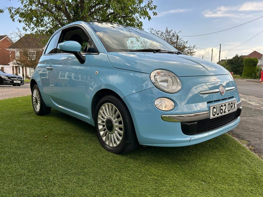 Compare Fiat 500 2012 62 1.2 GU62ORX Blue
