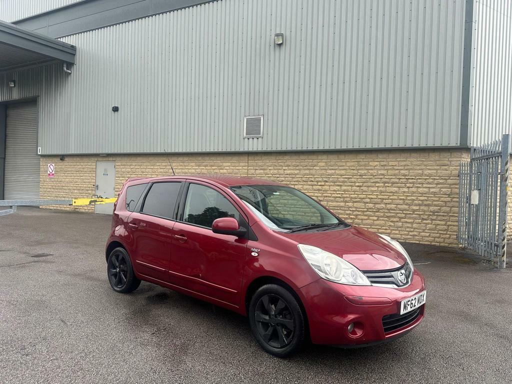 Compare Nissan Note N-tec Plus MF62MDX Red
