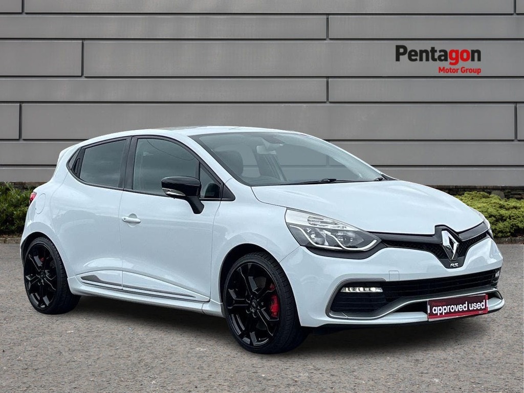 Compare Renault Clio 1.6 Tce Renaultsport Hatchback Edc Euro LM15BVN White