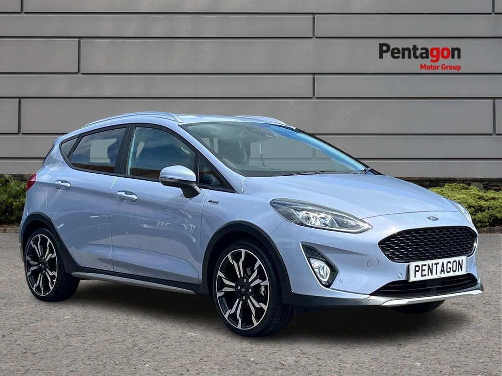 Compare Ford Fiesta 1.0T Ecoboost Mhev Active X Edition Hatchback FG71NJV Blue