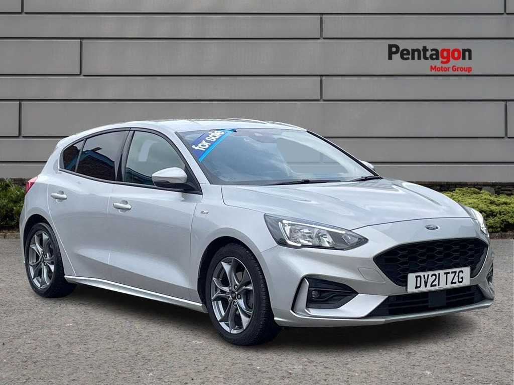 Compare Ford Focus 1.0T Ecoboost Mhev St Line Edition Hatchback P DV21TZG Silver