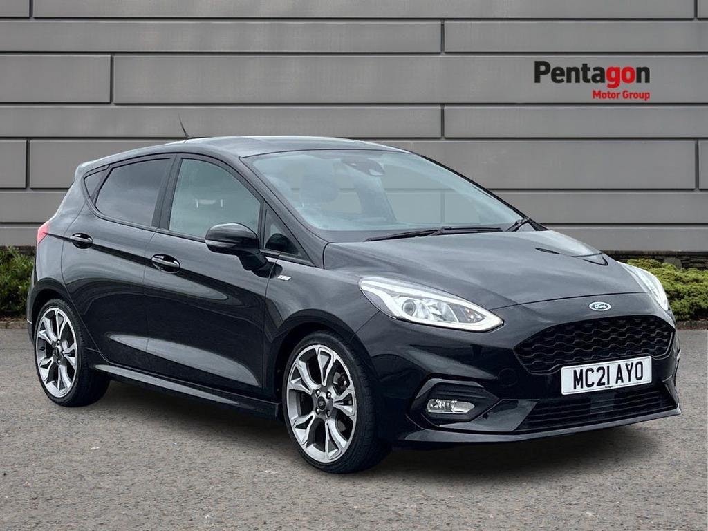 Compare Ford Fiesta 1.0T Ecoboost Mhev St Line X Edition Hatchback MC21AYO Black