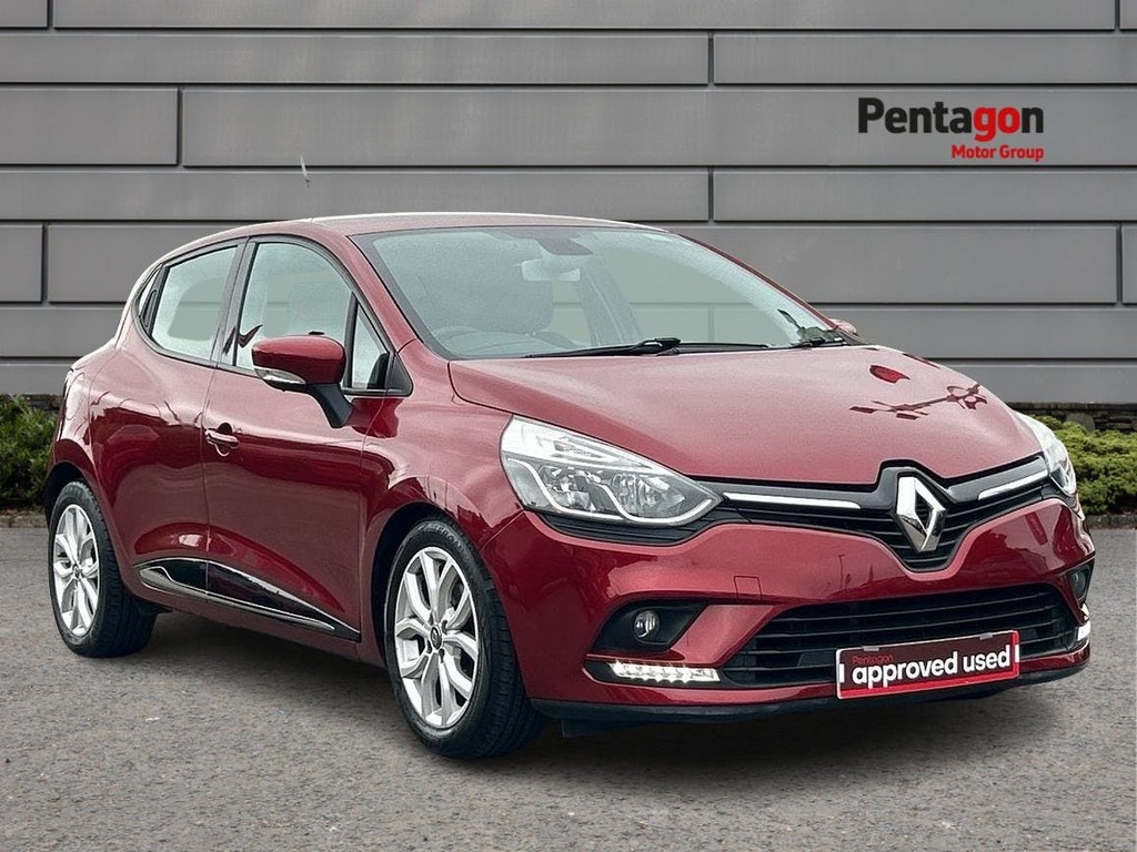 Compare Renault Clio 1.2 16V Dynamique Nav Hatchback ML67XDS Red