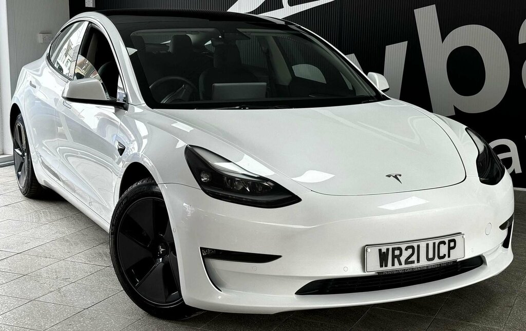 Tesla Model 3 2021 21 Dual White #1