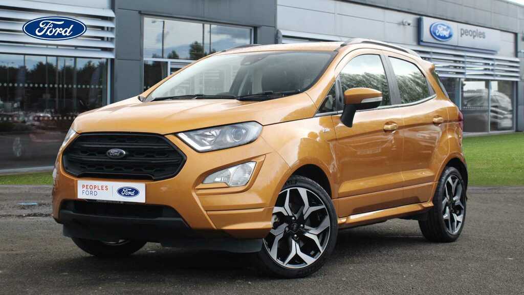 Compare Ford Ecosport St-line SN71HXS Yellow