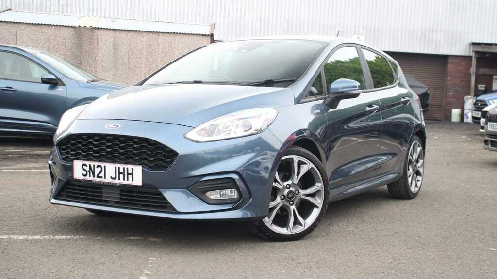 Compare Ford Fiesta St-line X Edition Mhev SN21JHH Blue