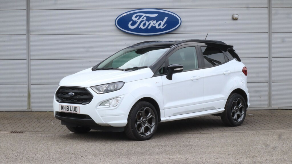 Compare Ford Ecosport St-line MH18LUD White