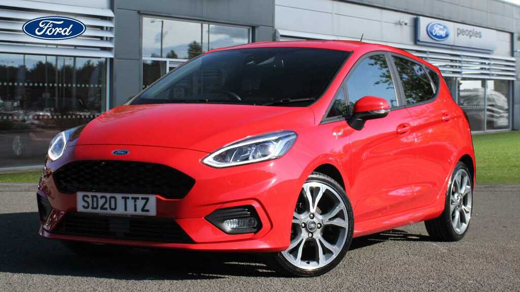 Compare Ford Fiesta St-line Edition SD20TTZ Red